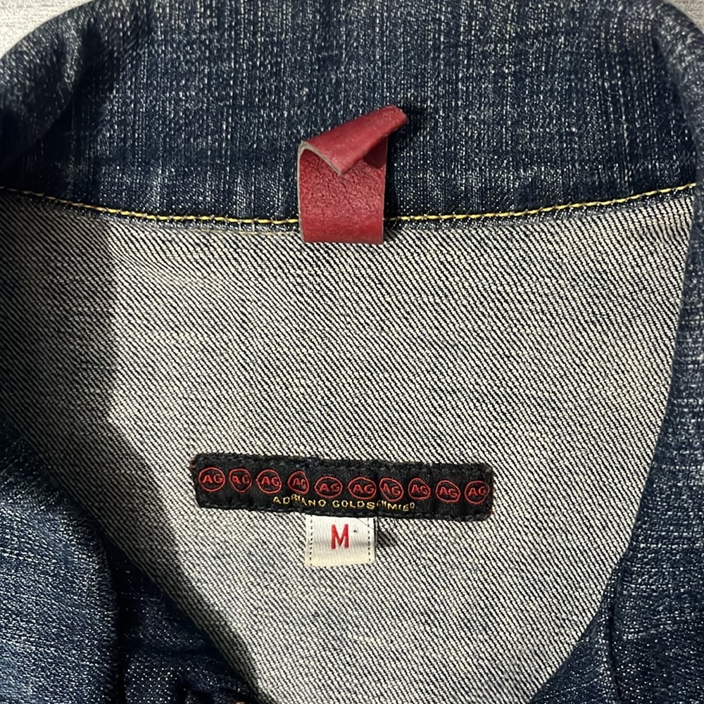 AG Adriano Goldschmied the Alamo Denim Jacket Size Medium - Picture 6 of 13